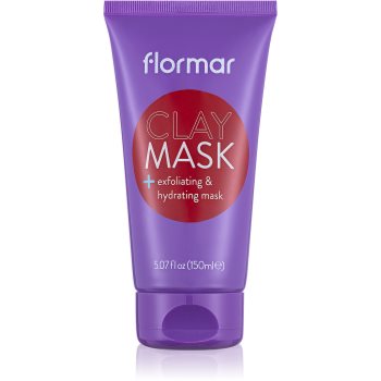 flormar Clay Mask mască facială exfoliantă, pentru curățare cu argila - imagine 2